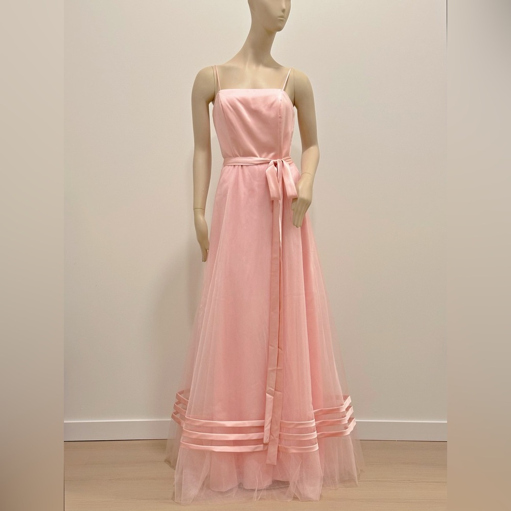 Couture Collection Blush Pink Tulle Gown – Size 6